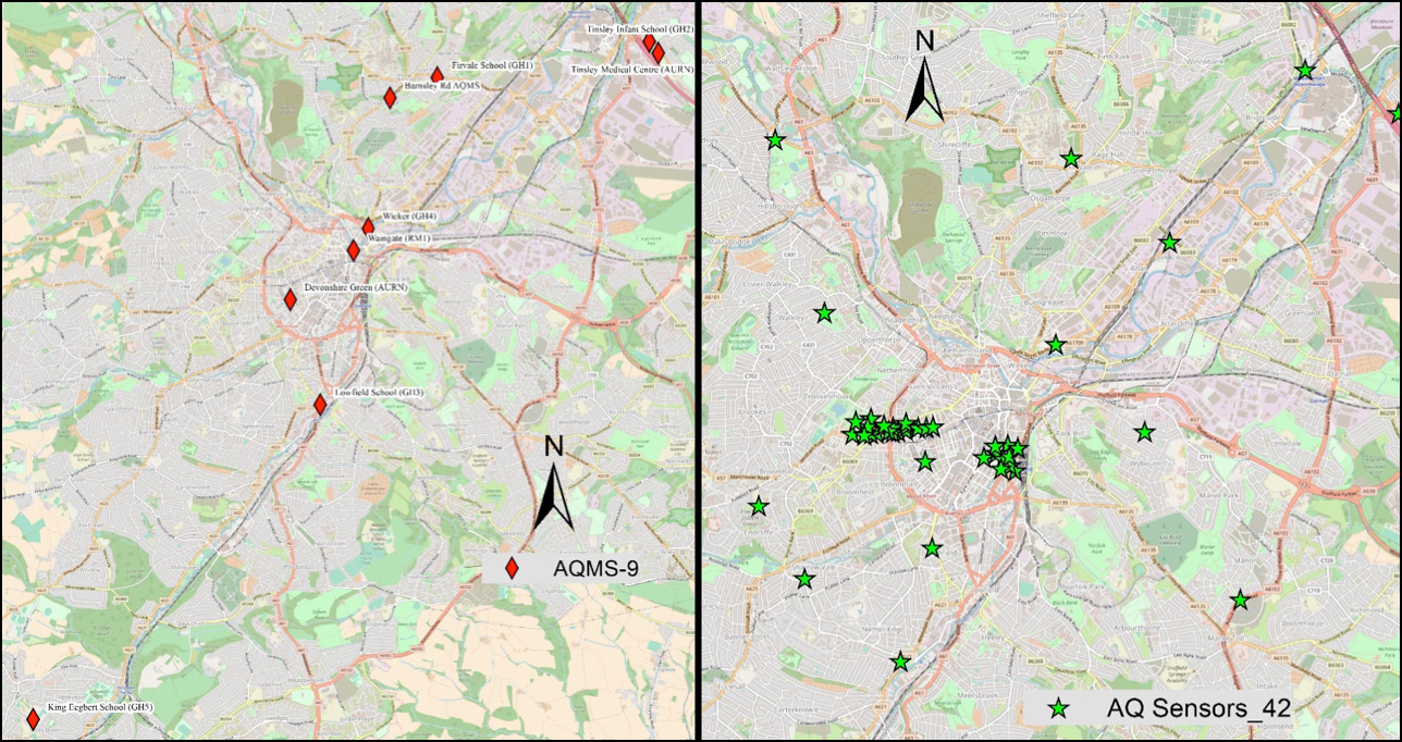 Air Quality Sensors Sheffield