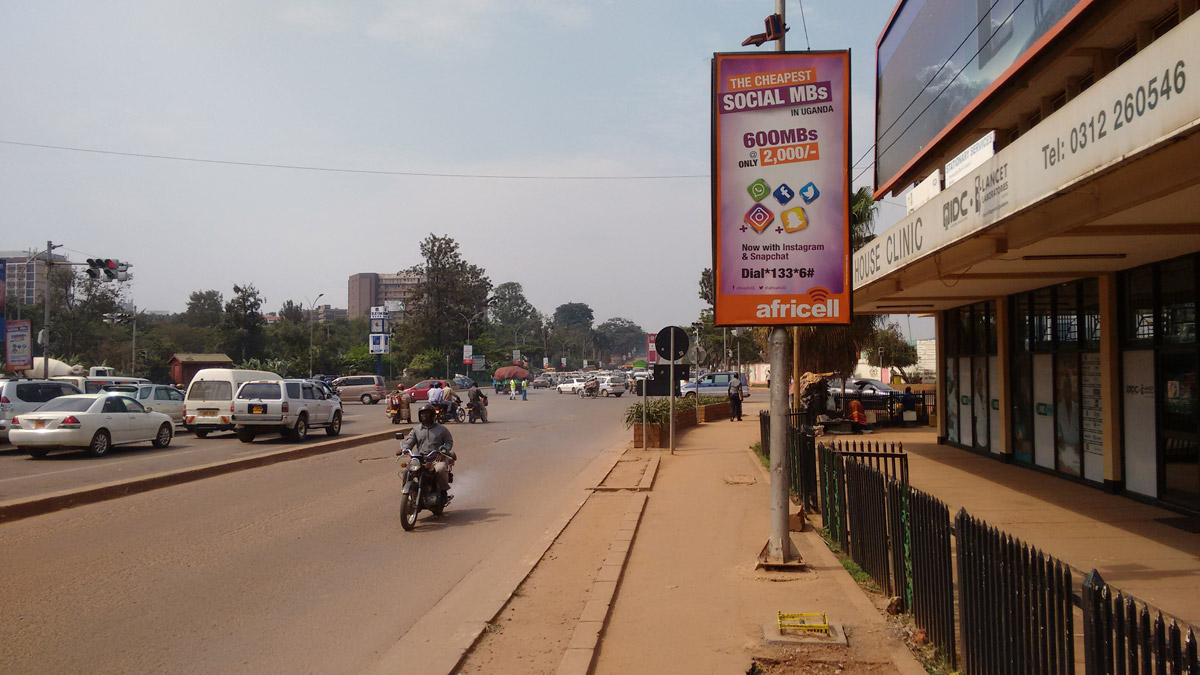 Sensor in Kampala
